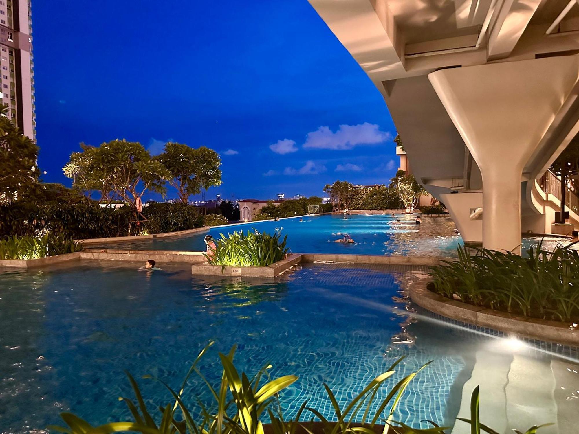 Feliz Luxurry Duplex Apartment Saigon Ho-Chi-Minh-Stadt Exterior foto