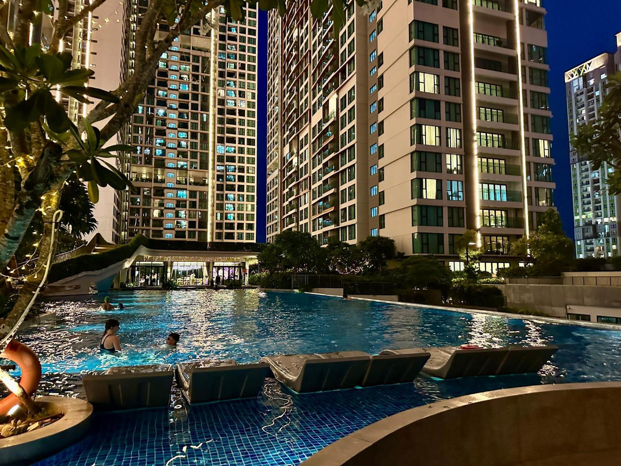 Feliz Luxurry Duplex Apartment Saigon Ho-Chi-Minh-Stadt Exterior foto