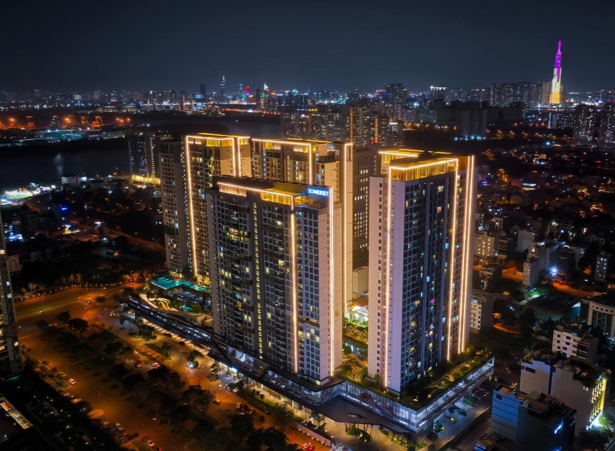 Feliz Luxurry Duplex Apartment Saigon Ho-Chi-Minh-Stadt Exterior foto
